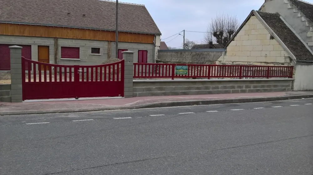 Clôture près de Seigy