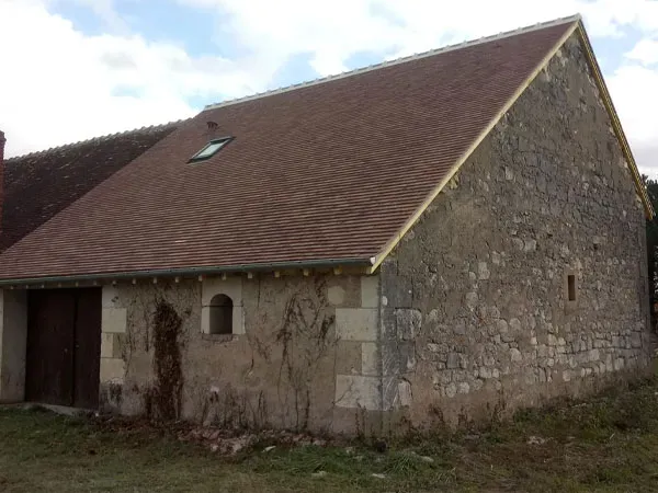 Maison en pierre avant r